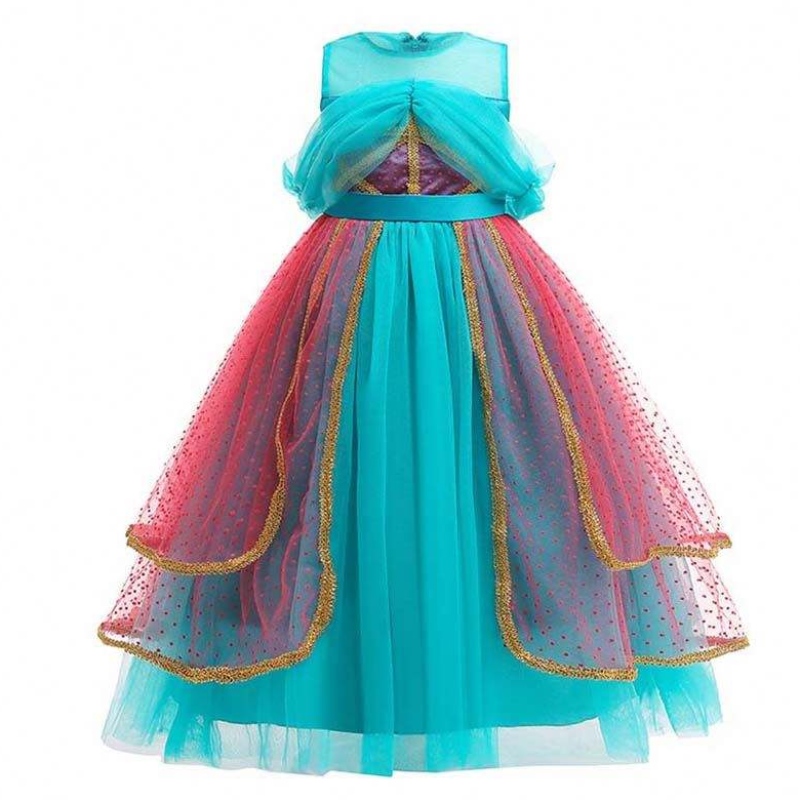 Halloween Carnival Children \\\\ S Party Scplay Princess Jasmine Dress HCAL-003