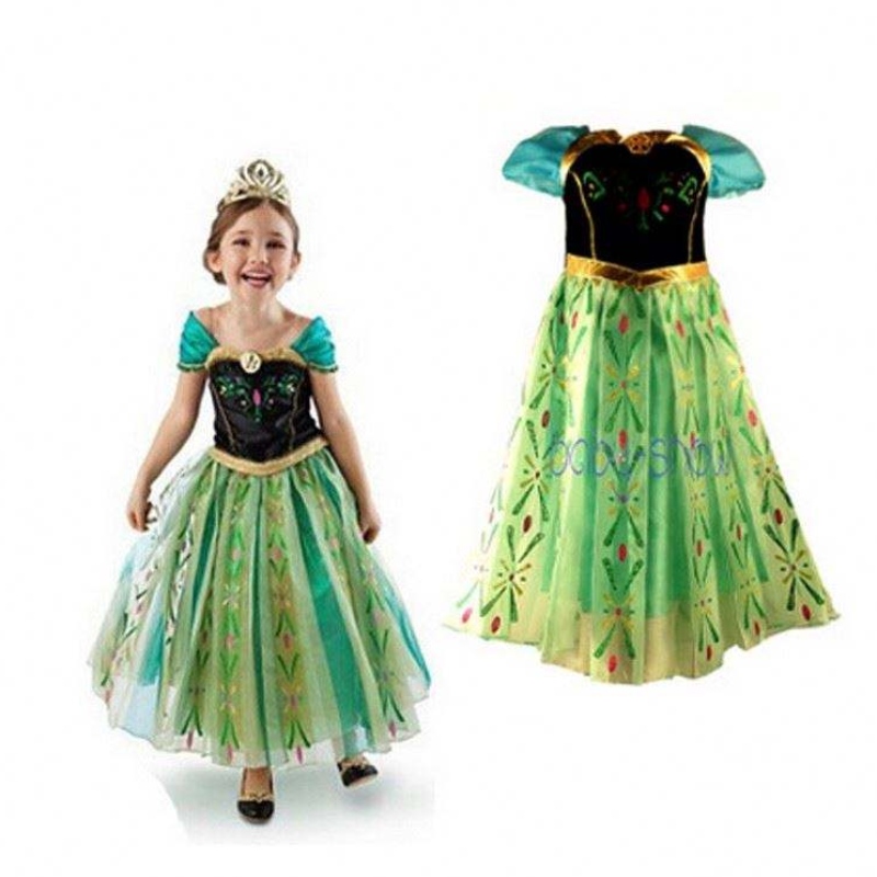 Fancy Baby Frocks Elsa Costume Christmas Christmas Halloween Party สำหรับเด็ก