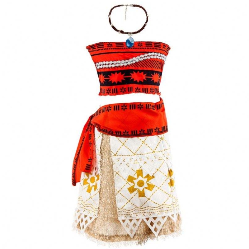 2020 New Ocean Romance Princess Dress Moana Halloween Girls สองชุด