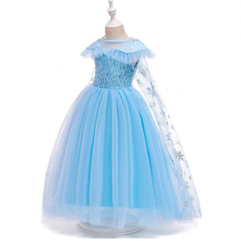 ผลิตภัณฑ์ใหม่ Princess Costume Kids Masquerade Elsa Anna Fashion Girl เครื่องแต่งกายปาร์ตี้ชุดสาวสาว