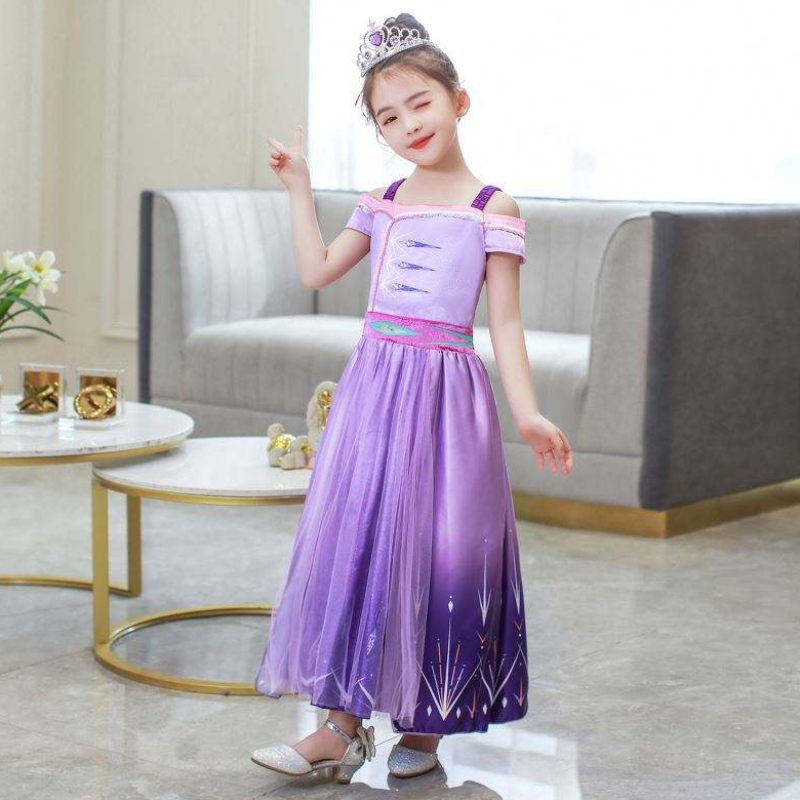 Baige Halloween Princess Dress Girl Cosplay Dreses Child Summer Aisha Queen Children \\\\ S Skir