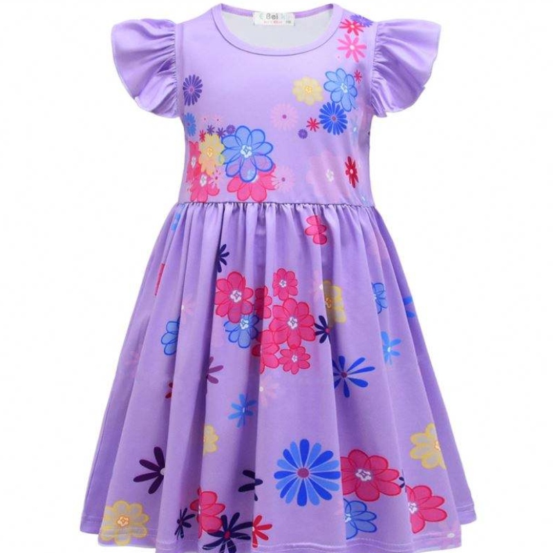 สาว ๆ encanto Charm ชุด encanto ปลอมตัวคาร์นิวัลฤดูร้อนเด็กบริสุทธิ์เด็กเจ้าหญิง Midi Mirabel Isabela วันเกิดปาร์ตี้คุณ