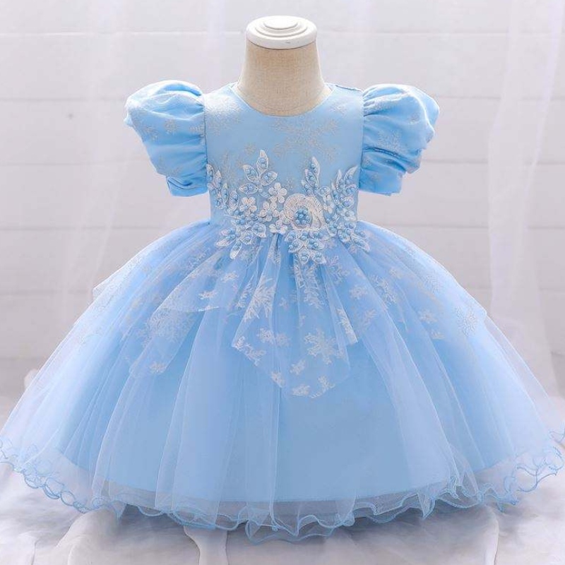 baige baby girl frocks ออกแบบแขนสั้นการเต้นรำชุดเต้นรำเด็ก \\\\ s party สวมชุด l2028xz